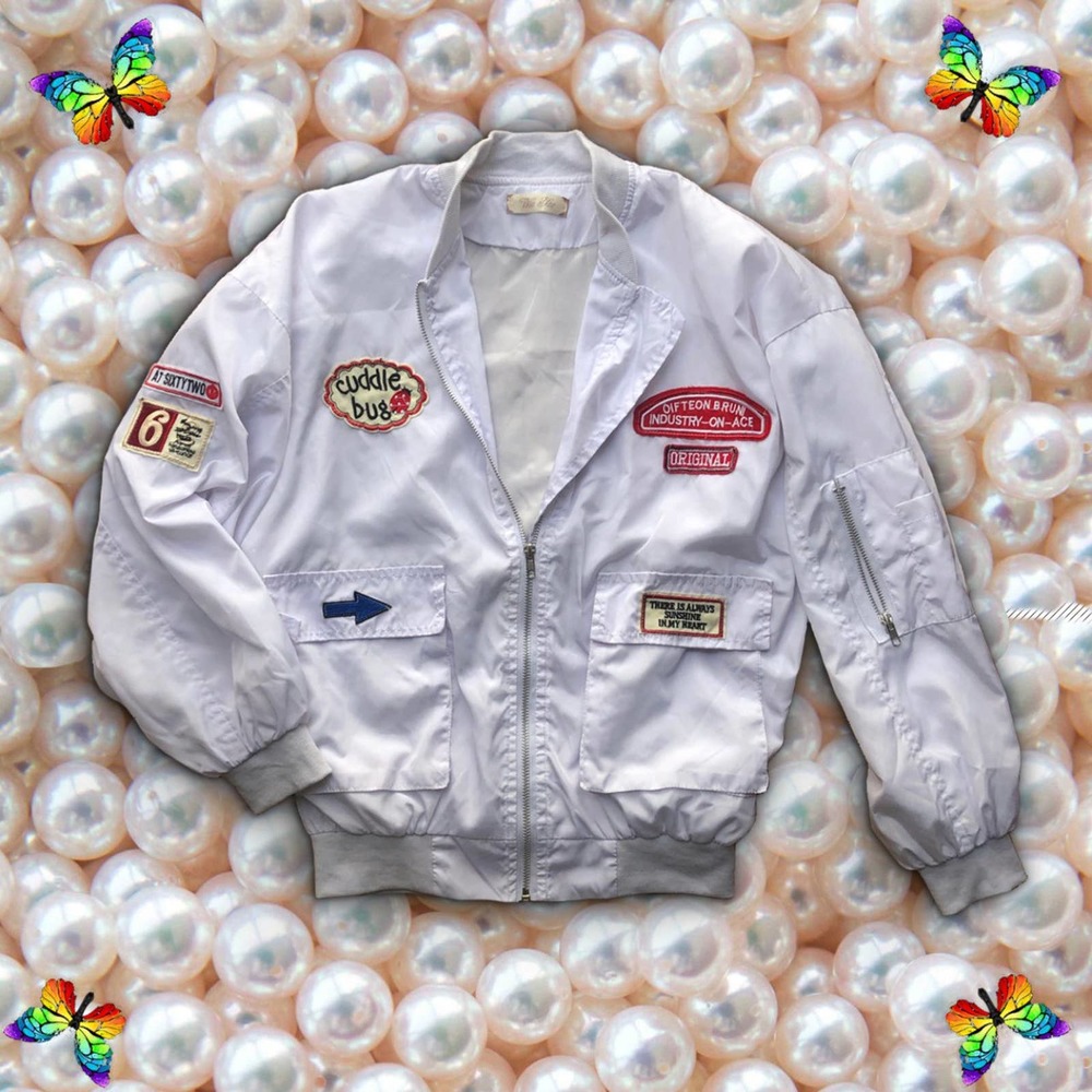 Wen Yao Patches Bomber Jacket